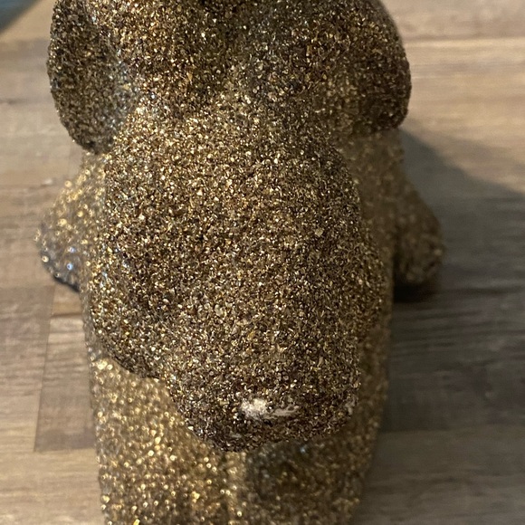 EUC Stone Stacked Glitter Bunnies Decoration Easter Decor HomeGoods - Picture 7 of 7